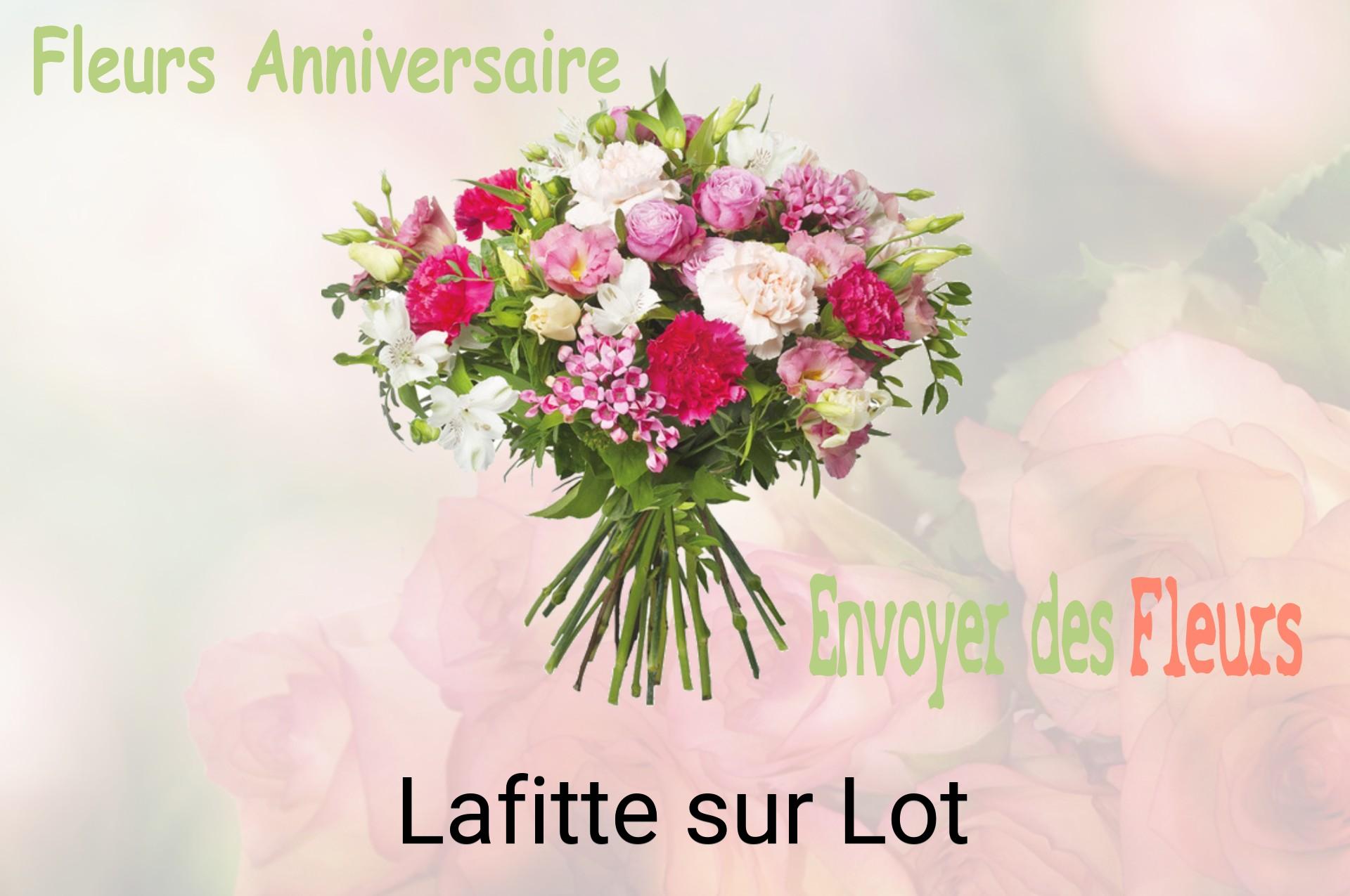 Bouquet de fleurs d’anniversaire livré à Lafitte-sur-Lot