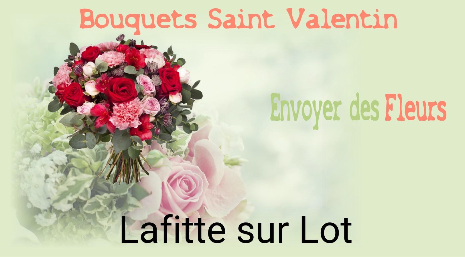 Roses de Saint-Valentin livrées à Lafitte-sur-Lot